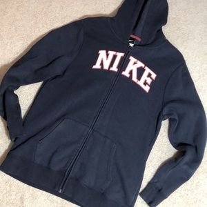 Nike XL Hooded Zip Up Sweatshirt